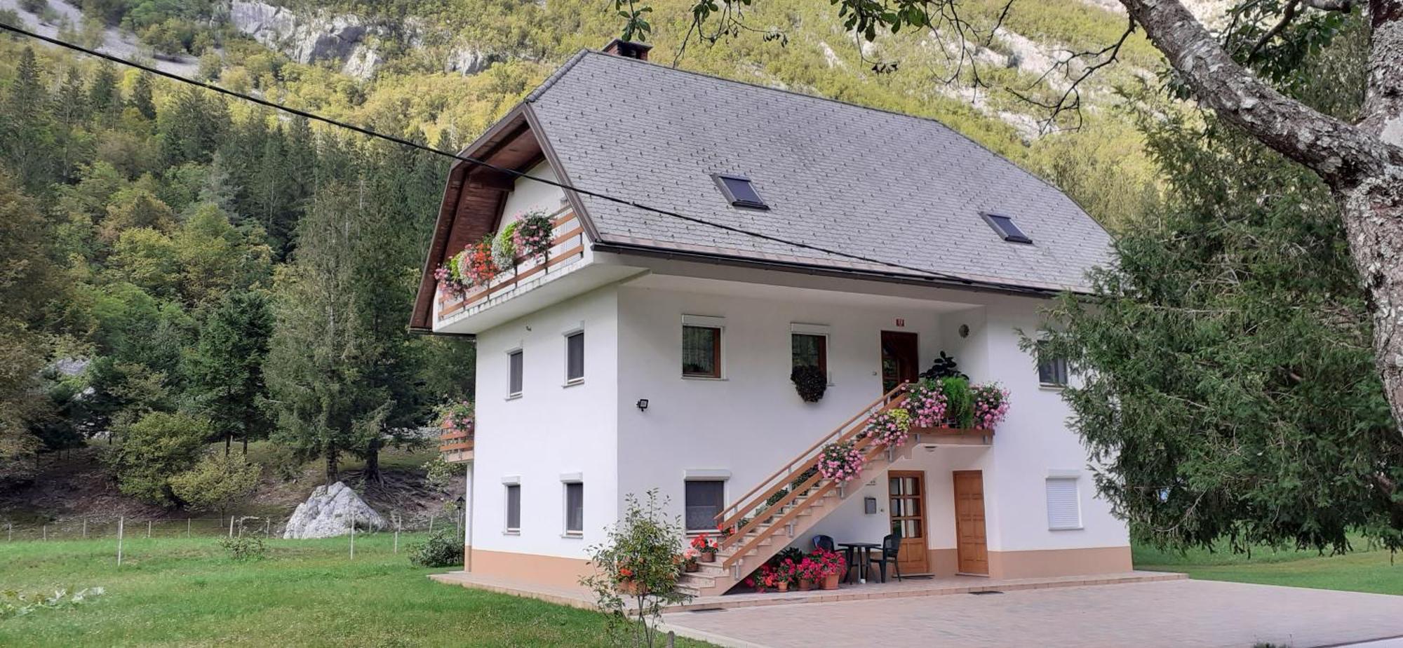 Apartma Pod Rozem Soca Exterior photo